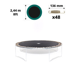 Sprungtuch für Trampolin Ø244 für 48 x 136 mm Federn Sprungtuch für Trampolin Ø244 für 48 x 136 mm Federn