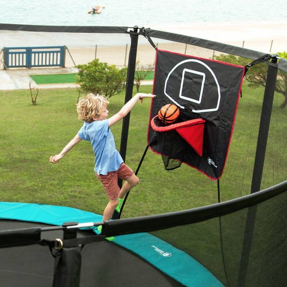 Junior Basketballkorb fürs Trampolin