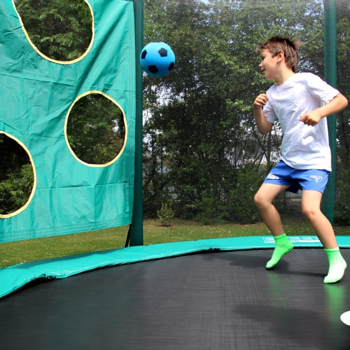 Fun-Torwand für Gartentrampoline
