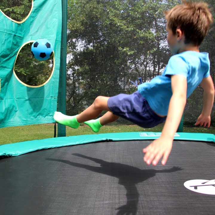 Fun-Torwand für Gartentrampoline