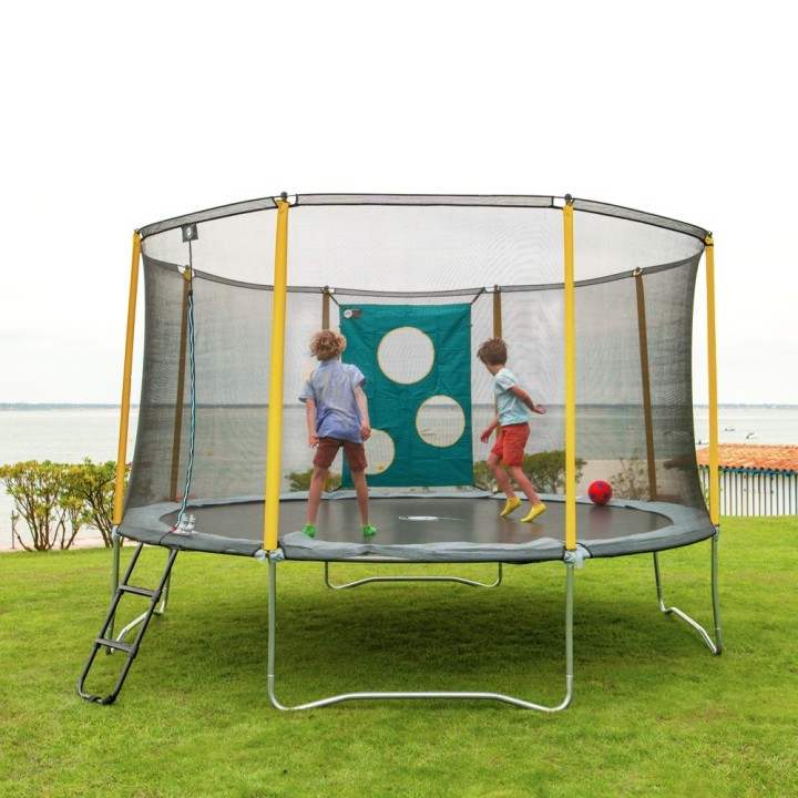 Fun-Torwand für Gartentrampoline