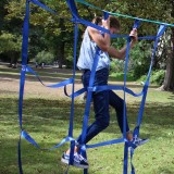Ninja Parcours Kletternetz