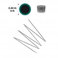 Fiberglasbögen für das Sicherheitsnetz des Jump’Up Ø 244 Fiberglasbögen für das Sicherheitsnetz des Jump’Up Ø 244