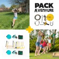 Abenteuer Pack - Indiana Seilrutsche + Ninja-Parcours Abenteuer Pack - Indiana Seilrutsche + Ninja-Parcours