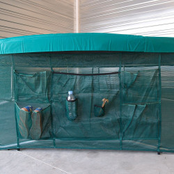 Rahmensicherheitsnetz für das Trampolin Ovalie 360