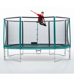 Ovalie Trampolin 490
