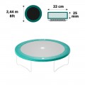 Schutzrand für rundes Garten Trampolin 250 20mm / 30cm
