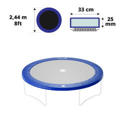 Blauer Schutzrand Ø 244