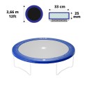 Blauer Randabdeckung für Trampolin Ø 366 / 3,60 m