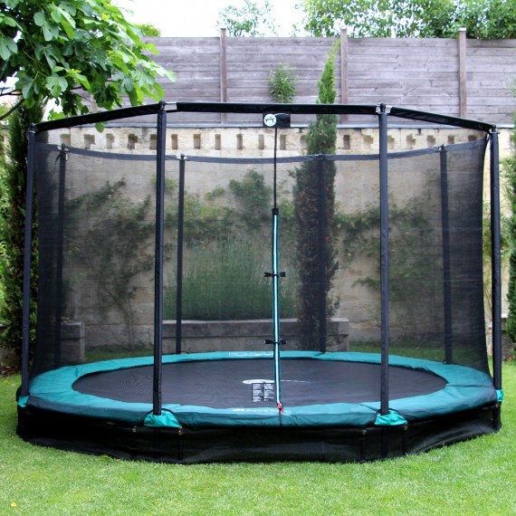 Inground Trampolin Mirage 360 mit Fangnetz