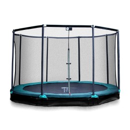 Mirage 430-Inground Trampolin mit Fangnetz