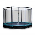 Mirage 430-Inground Trampolin mit Fangnetz