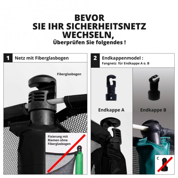 Premium Sicherheitsnetz Apollo Sport 400