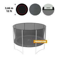 Premium Fangnetz für 360 Trampolin - P14