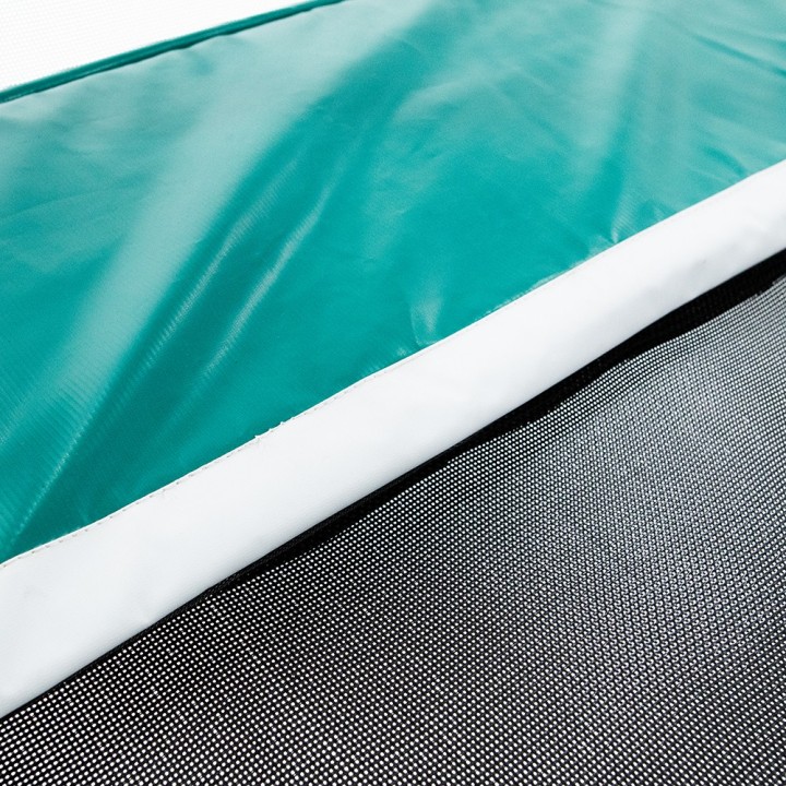 4m langes rechteckiges Trampolin Atmosphär 400 ohne Sicherheitsnetz