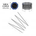 Satz Glasfaserbügel für Octopulse 390 - Ø12 mm netto Satz Glasfaserbügel für Octopulse 390 - Ø12 mm netto