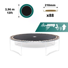 Sprungtuch für Trampolin Ø 396 mit 88x 210 mm Federn