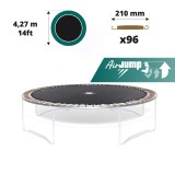 Sprungtuch für Trampolin Ø 427 für 96x 210 mm Federn