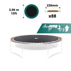 Sprungtuch für Trampolin Ø 396 für 88x 230 mm Federn