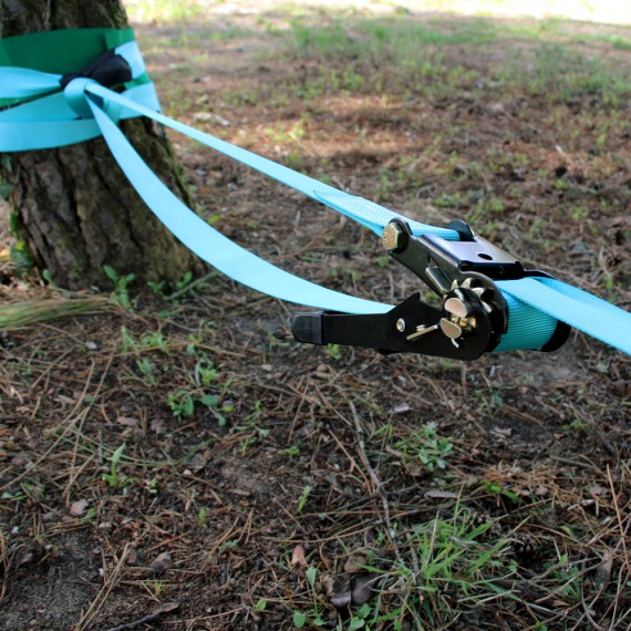 Slackline avec kit d'apprentissage Slackline avec kit d'apprentissage