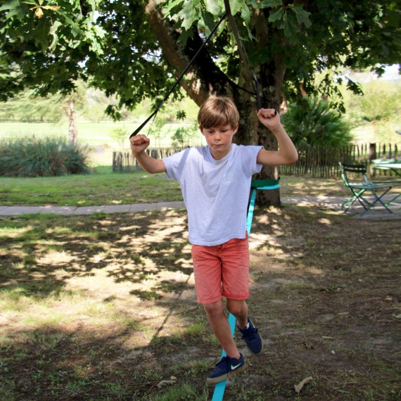 Slackline avec kit d'apprentissage Slackline avec kit d'apprentissage