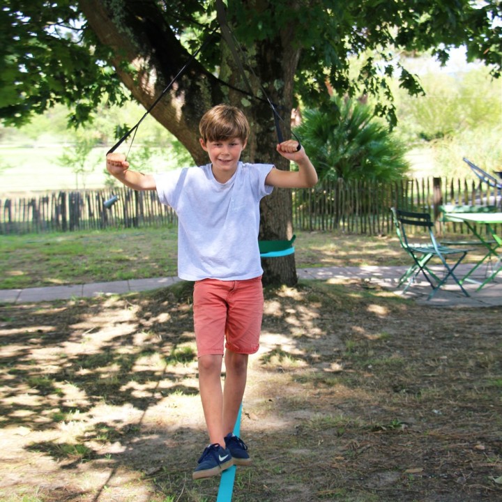 Slackline avec kit d'apprentissage