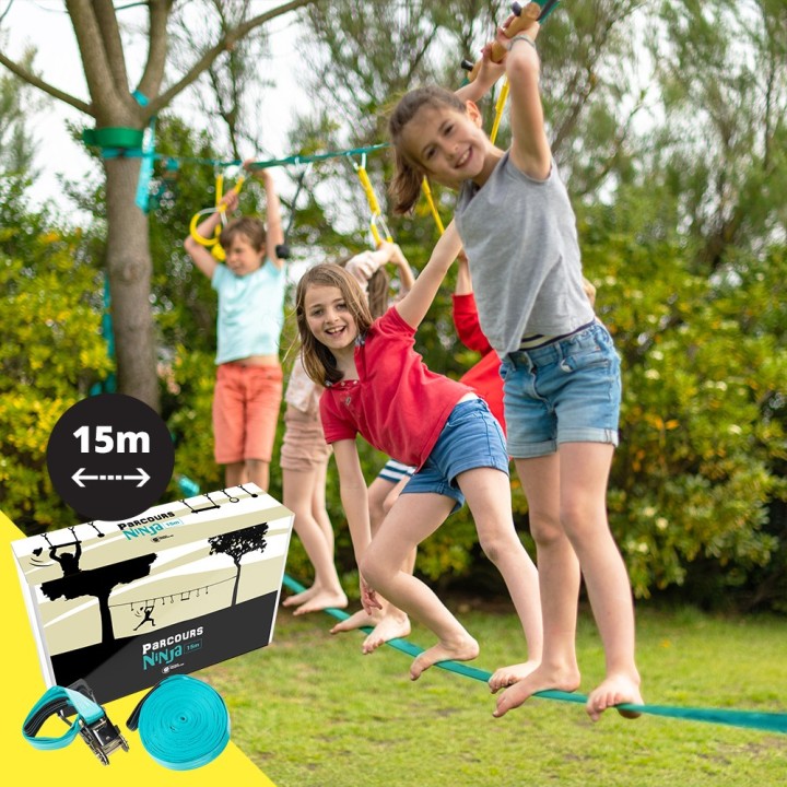 Ninja Parcours + Slackline