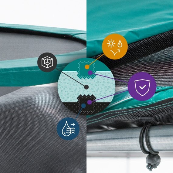 Grüner Schutzrand Ø 396