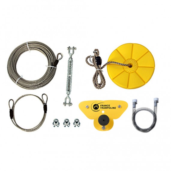 Abenteuer Pack - Indiana Seilrutsche + Ninja-Parcours Abenteuer Pack - Indiana Seilrutsche + Ninja-Parcours