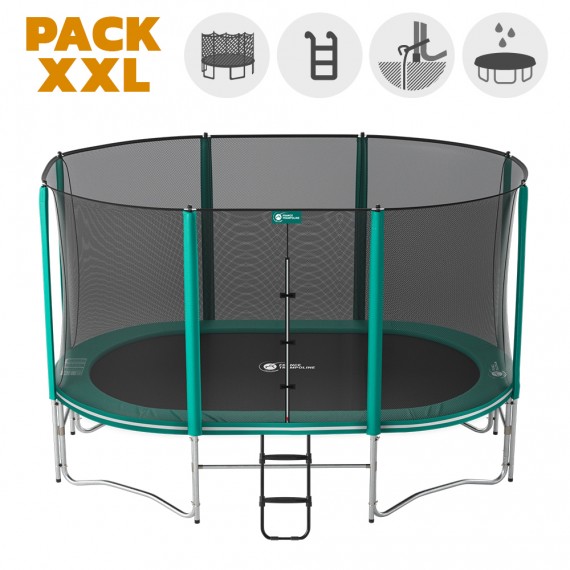 Trampolin Ovalie 430 - Pack XXL