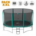 Trampolin Ovalie 430 - Pack XXL