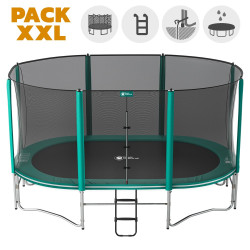 Ovalie 490 Trampolin - Pack XXL