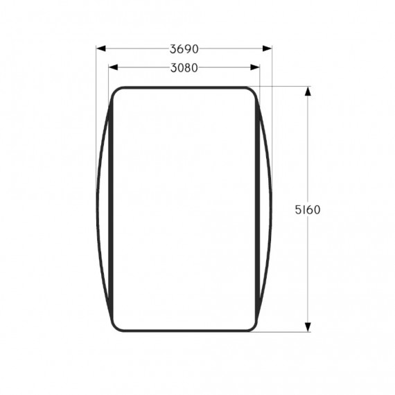 Toile de saut pour trampoline Apollo Sport 500- Air Jump