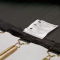 Sprungtuch für Trampolin Ø 488 für 120x 210 mm Federn