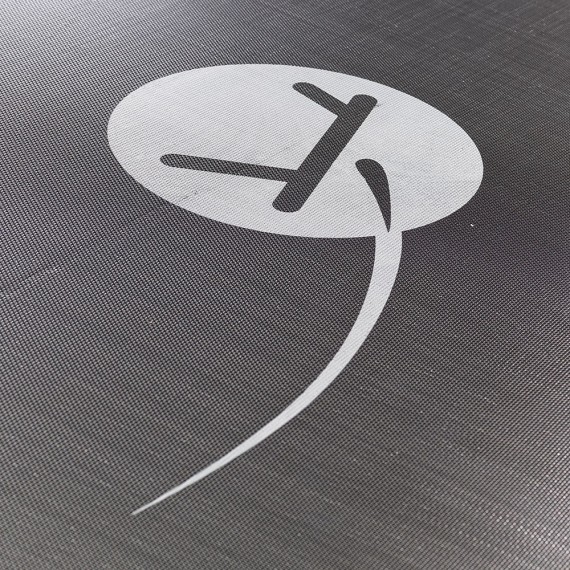 Sprungtuch für Trampolin Ø 488 für 120x 210 mm Federn