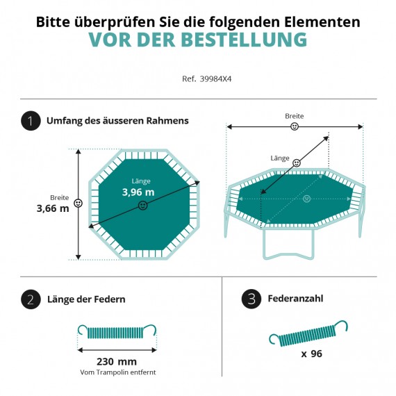 Sprungtuch für Octopulse 390 Sprungtuch für Octopulse 390