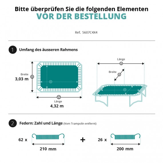 Toile de saut pour Apollo Sport 400