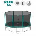 Ovalie 360 Trampolin - Pack XL
