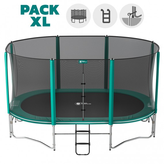 Ovalie 490 Trampolin - Pack XL