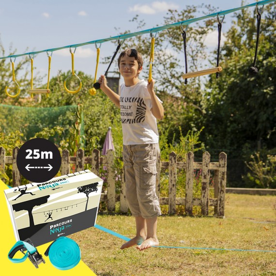 XL Ninja Parcours + Slackline
