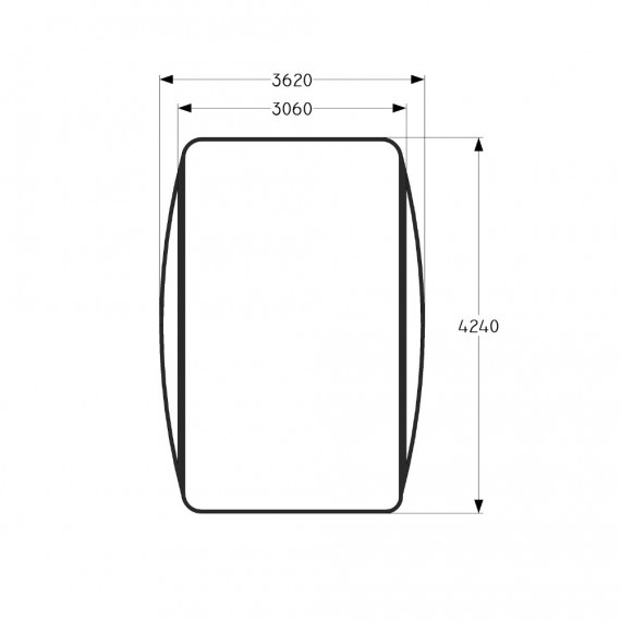 Toile de saut pour trampoline Apollo Sport 400 - Air Jump