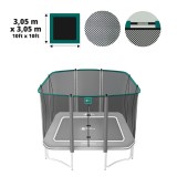 Premium-Schutznetz für Trampolin Apollo Square