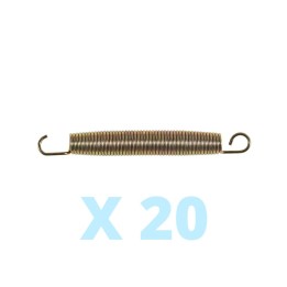 20 Set Federn 210mm gold