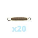 Satz von 20 Federn 200 mm
