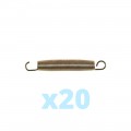 Satz von 20 Federn 200 mm 