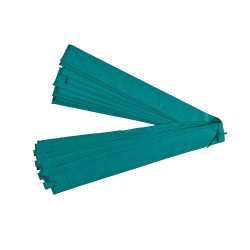 8er-Set Grüne Pfostenhülle Ø25 mm