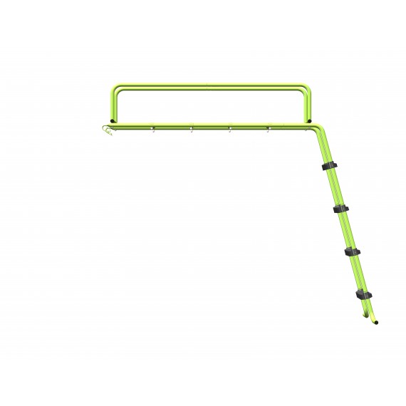 Affenstangen für 2,50 Meter Kletterkuppel