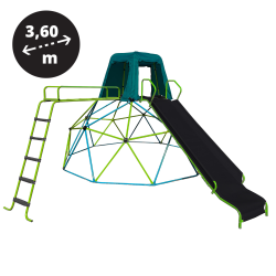 Spielplatz mit Kletterkuppel 3,60 m Spielplatz mit Kletterkuppel 3,60 m