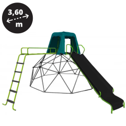 Spielplatz mit Kletterkuppel 3,60 m