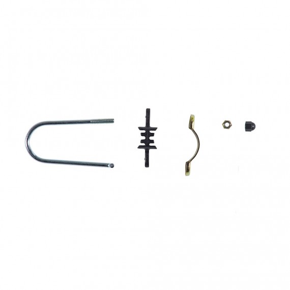 16 Montagebügel zur Fixierung des Sicherheitsnetzes Ø42/38 16 Montagebügel zur Fixierung des Sicherheitsnetzes Ø42/38